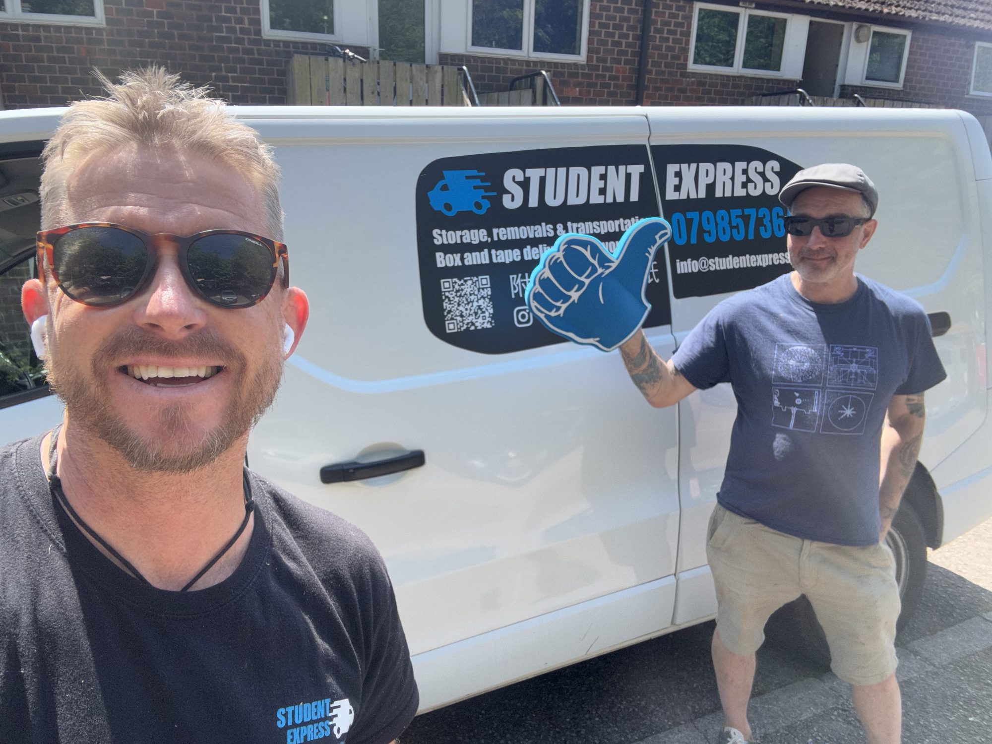 Full house removal service in Exeter residential area